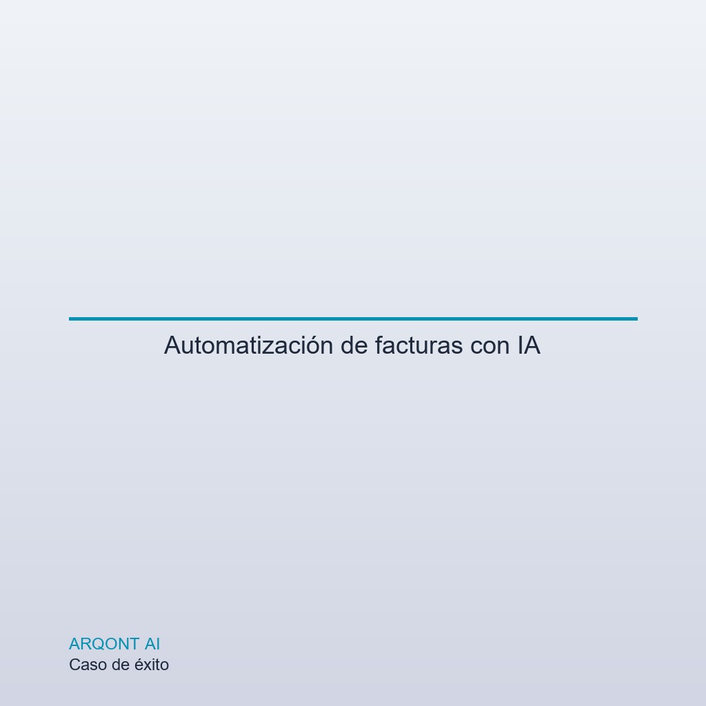 Dashboard de procesamiento automático de facturas mostrando documentos clasificados y validados