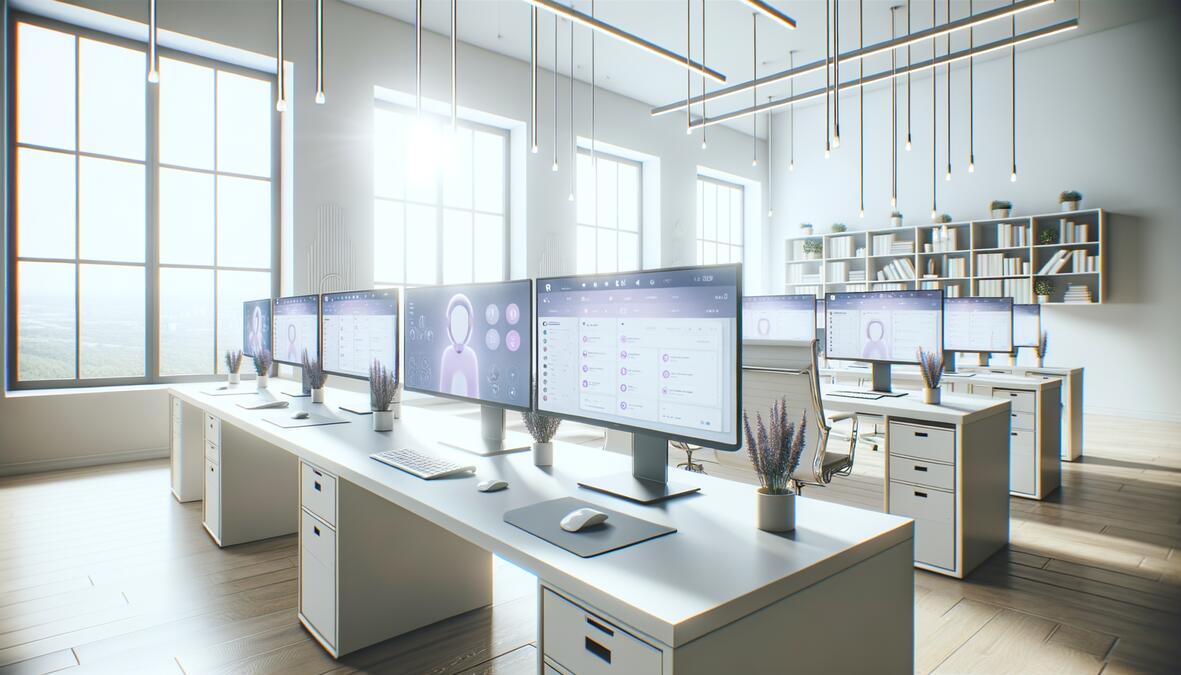 Centro de mando de atención al cliente con dashboards de IA